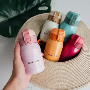 Mini tasse Thermos 200ml/360ml, tasse de poche en acier inoxydable, tasse à café thermique, flacon sous vide, bouteille d'eau chaude isolée, cadeau pour enfants