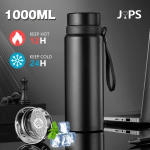 1L bouteille d'eau thermique garder la bouteille d'eau froide et chaude Thermos pour l'eau thé café flacons sous vide bouteille Thermos en acier inoxydable