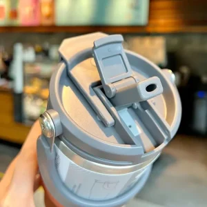 Nouvelle tasse à café Tyeso avec isolation double couche et isolation contre le froid, tasse à glace portable, grande capacité, acier inoxydable