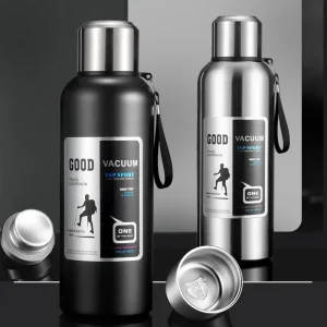 Gobelet thermos thermique froid de grande capacité, acier inoxydable, thé isolé, café, bouteille d'eau, fiole isolante, pot, tasse de voyage